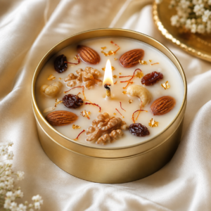 Dry fruits Candle
